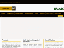 Tablet Screenshot of mak-unatrac.com